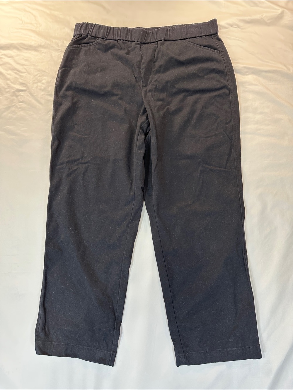 Lands' End Women's Black Ankle Pants